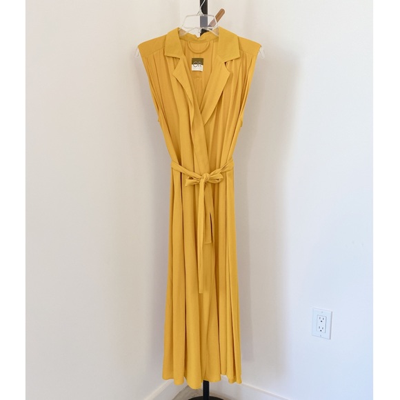 OR Maxi Belted Dress or Long Duster Vest - Picture 2 of 6